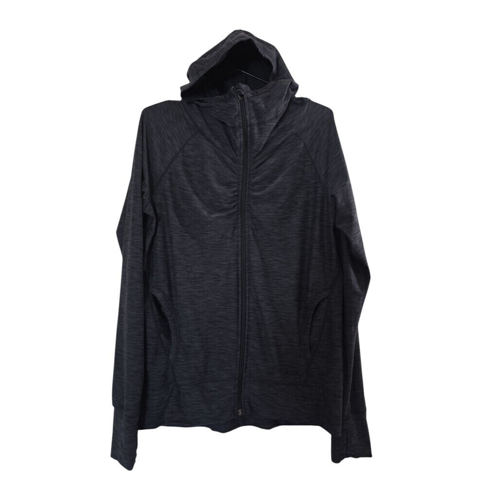 PrAna Sweater Zip-up Women's Size Medium Gray